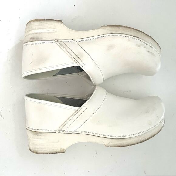 Dansko Professional Nursing Clogs White Sz 42 - Picture 5 of 9